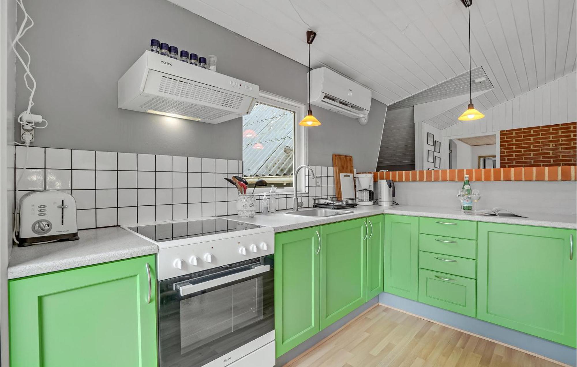 Beautiful Home In Herning With Kitchen Exterior foto